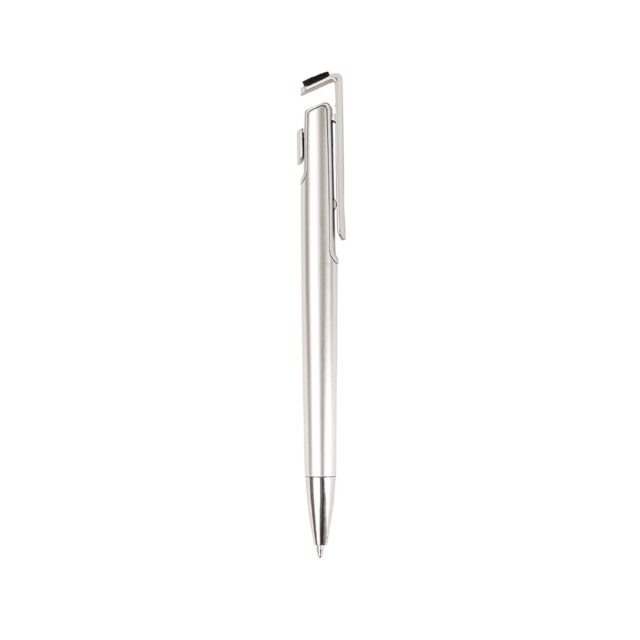 CANETA PLÁSTICA COM SUPORTE PARA CELULAR – 12412