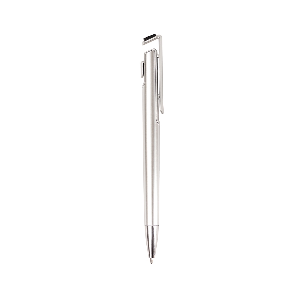 CANETA PLÁSTICA COM SUPORTE PARA CELULAR – 12412